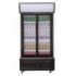 Réfrigérateur avec portes coulissantes en verres 800l