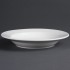 Assiettes creuses blanches Olympia 270mm