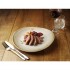 Assiettes plates sable Birch Olympia 27 cm (x6)