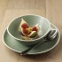 Assiettes plates verte Chia Olympia 20,5 cm (x6)