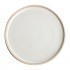 Assiettes plates bord droit blanc Murano Olympia Canvas 18 cm