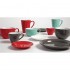 Soucoupe pour tasse espresso Olympia rouge