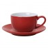 Soucoupe pour tasses 228ml et 340ml Olympia rouge