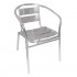 Lot de 12 fauteuils en Aluminium empilable bolero