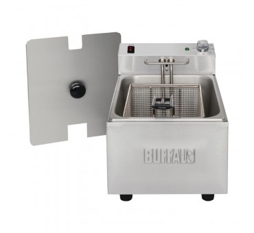 Friteuse induction double 2x 7,5 litres - 576x478x410mm - Buffalo