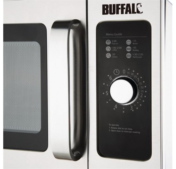 Micro-ondes Professionnel Manuel Buffalo 25L 1000W